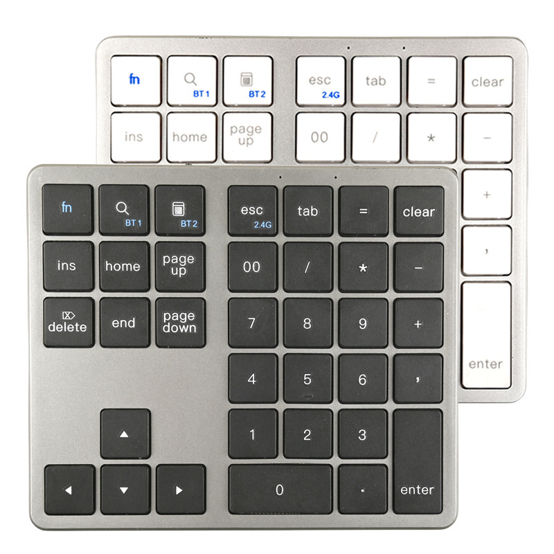 国境を越えた新製品 35 キーテンキー 2.4 グラム + BT デュアルモードテンキーサイレント携帯電話コンピュータ互換性|undefined
