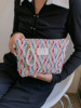 Brand woven capacious cosmetic bag, handheld liner, storage bag, Amazon