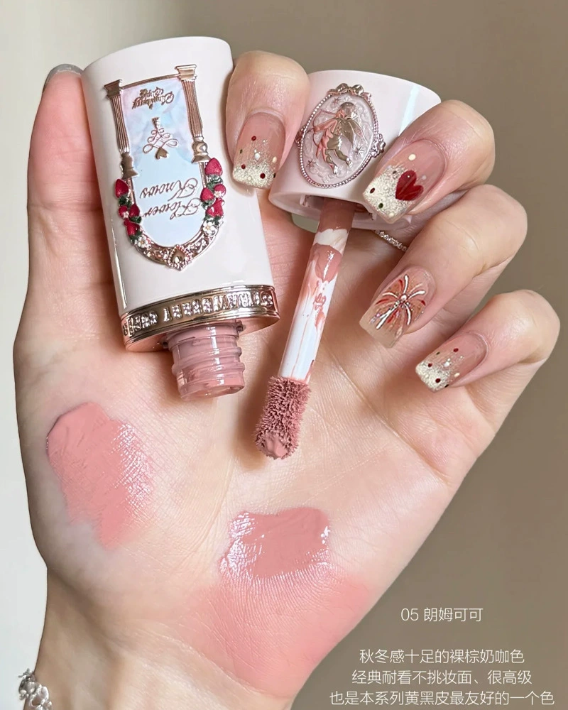 Набор косметики FlowerKnows Strawberry Cupid — бальзам для губ, румяна, тени, парфюм в подарочной коробке