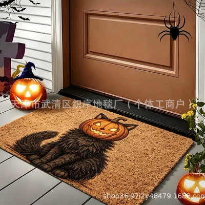Outdoor Entrance Shoe Changing Area, Imitation | Avtomobil döşəmə paspasları - zx-halloween-spooky4-4060halloween-decorative-wire-ring