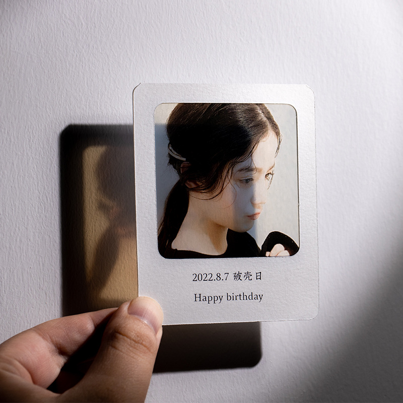 半透明胶片书签广州印刷电影反转胶片胶卷二联复古胶片应援定/制