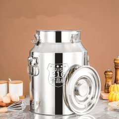 密封バレル ステンレス米樽 茶缶 防虫防湿保存 密封缶 米樽 家庭用米樽 小麦粉スープ樽