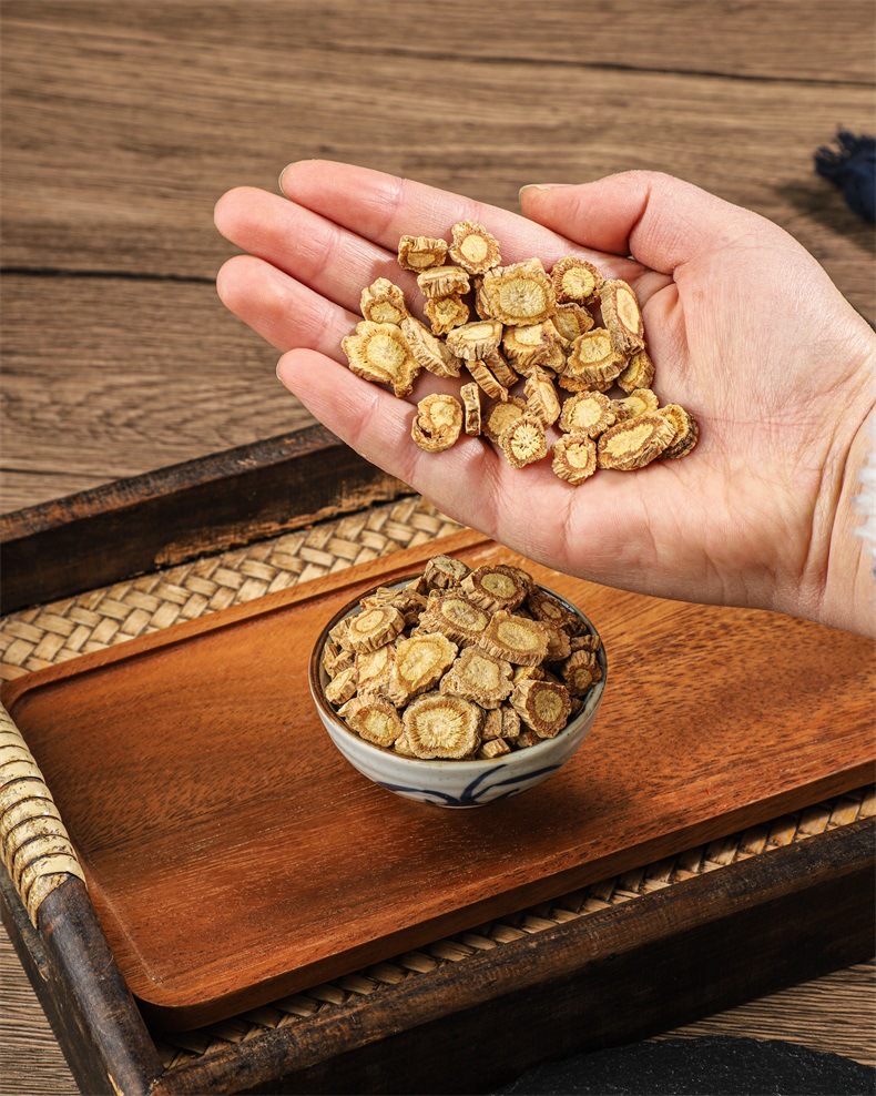 Fang Feng Sliced Saposhnikovia Root Dried Herbal Tea and Decoction Pieces 500g quality and texture