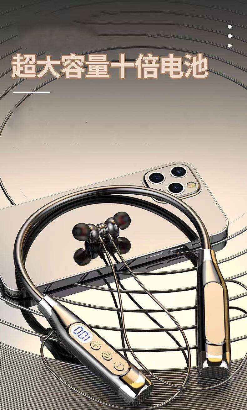 New Bluetooth Headphones, Wireless Neckband In-Ear Earphones for Karaoke, Ear-Monitoring, Live Streaming, and Gaming