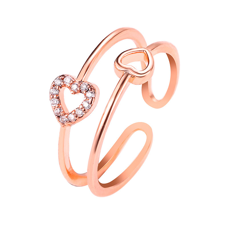 2g Weight Gold Plated Plating Material Artificial Gemstones Inlay Material Festival Occasion Copper Material Geometric Pattern Women'S Gender Simple Style Style Gold Color Copper Geometric Artificial Gemstones Copper Rings 9