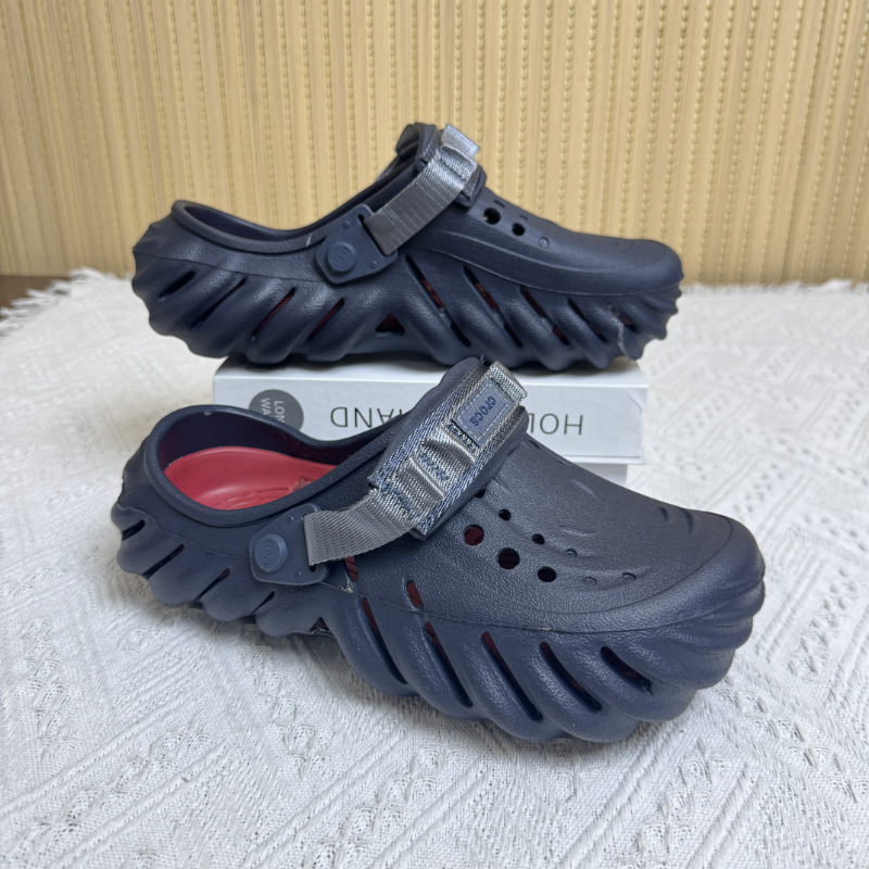 Croos ホールシューズビームウェーブシューズカップルアウトドアトレンドスリッパカジュアルビーチサンダル工場卸売|undefined