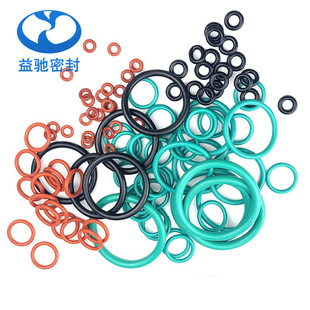 Manufacturer Customized Transparent Silicone Sealing Ring Food Grade Waterproof Fluorine Rubber O-Ring Customized Nbr Nitrile Rubber Ring