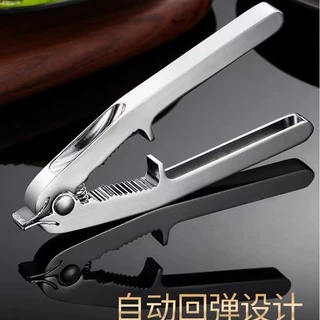 锌合金开蚌器花蛤夹厨房小工具血蛤开启器核桃钳开壳器蛤蜊多功能