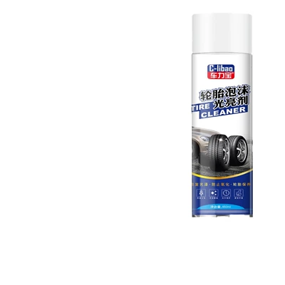 Tire Foam Brightener, Decontamination, Cleaning/curing agent