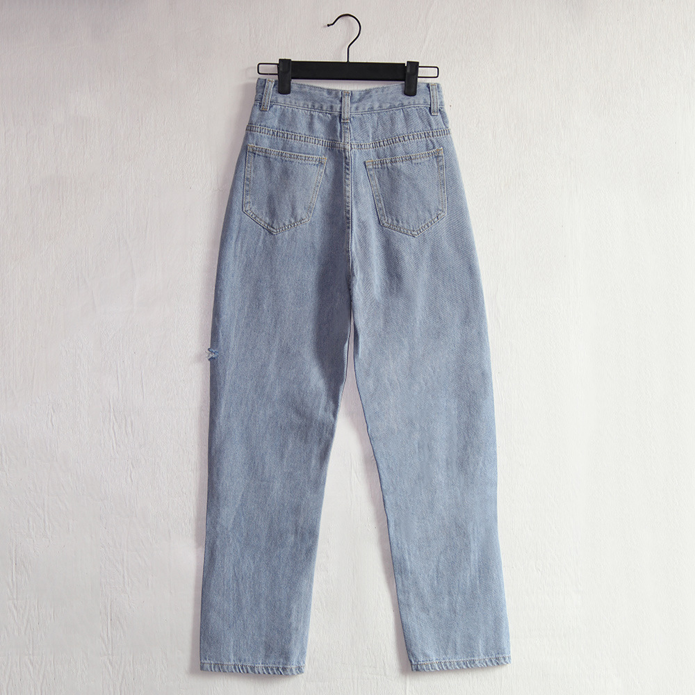 Mopping Jeans Wholesale Women Denim Pants