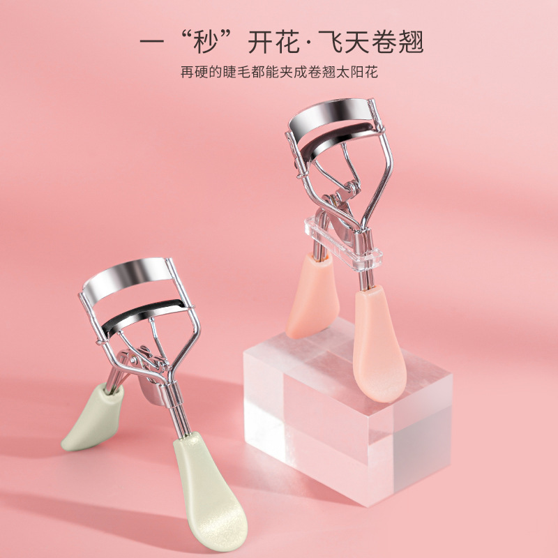 Rímel gran angular, rizador de pestañas con mango de lengua de pato, rizador de pestañas, rizador de pestañas sin carne, rizador de pestañas