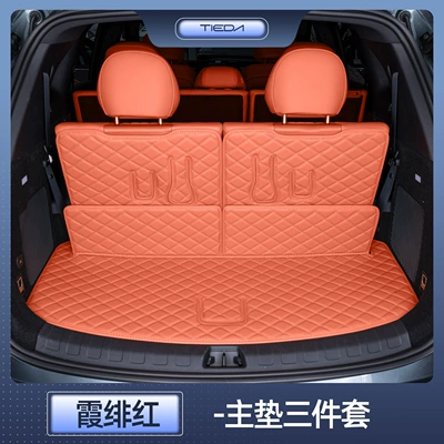 full-coverage trunk mat for BYD | Trunk Mat - crimson-dawnmain-cushion-three-row-backrest-stain-resistant-and-wrinkle-resistant-byd-tang-l