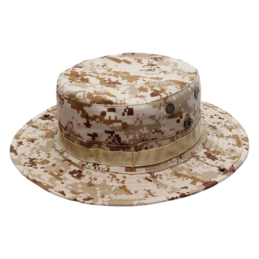 A generation of military fans round-brimmed hat outdoor Benney hat Python camouflage hat mountaineering sun hat cross-border supply