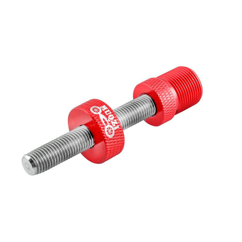 Bicycle Square Hole Spline Center Shaft Sleeve Fixing Rod Anti-Falling Screw Auxiliary Repair Tool Accessories Bicycle