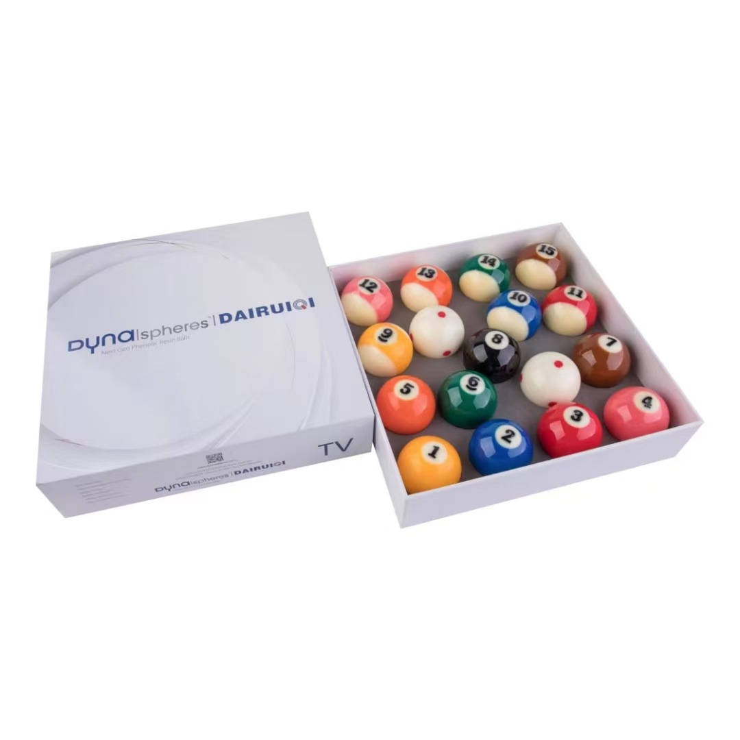 Dinasfi billar chino negro ocho latón color oro platino cristal billar elegante nueve bolas billar