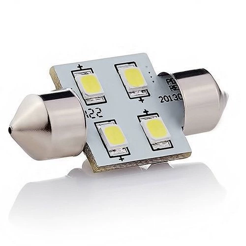 Сет LED-подсветки автомобиля внутри с декодированием Canbus двойной кончик 2835 3014 задний вид свет