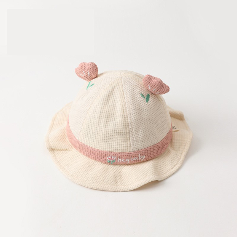 Sombreros para bebés primavera y otoño sombreros de sol recién nacidos bebés lindos sombreros de pescador para niños super lindos sombreros de bañera solar