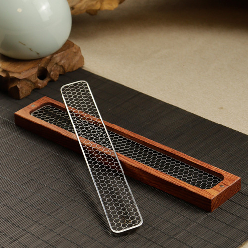 Incense Burner Stand, Stainless Steel Net Incense Burner Fireproof Pads, Household Indoor Agarwood Incense Burner Fireproof Cotton Incense Burner