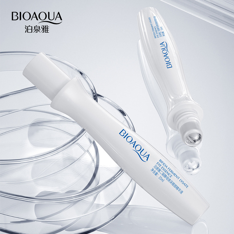 Boquanya levadura dividida brillo esencia de los ojos hidratante cuidado de los ojos se desvanecen Círculos oscuros Crema para los ojos