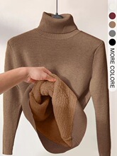 S 99188 High Neck Fleece Sweater �������ë�� ŷ���羳
