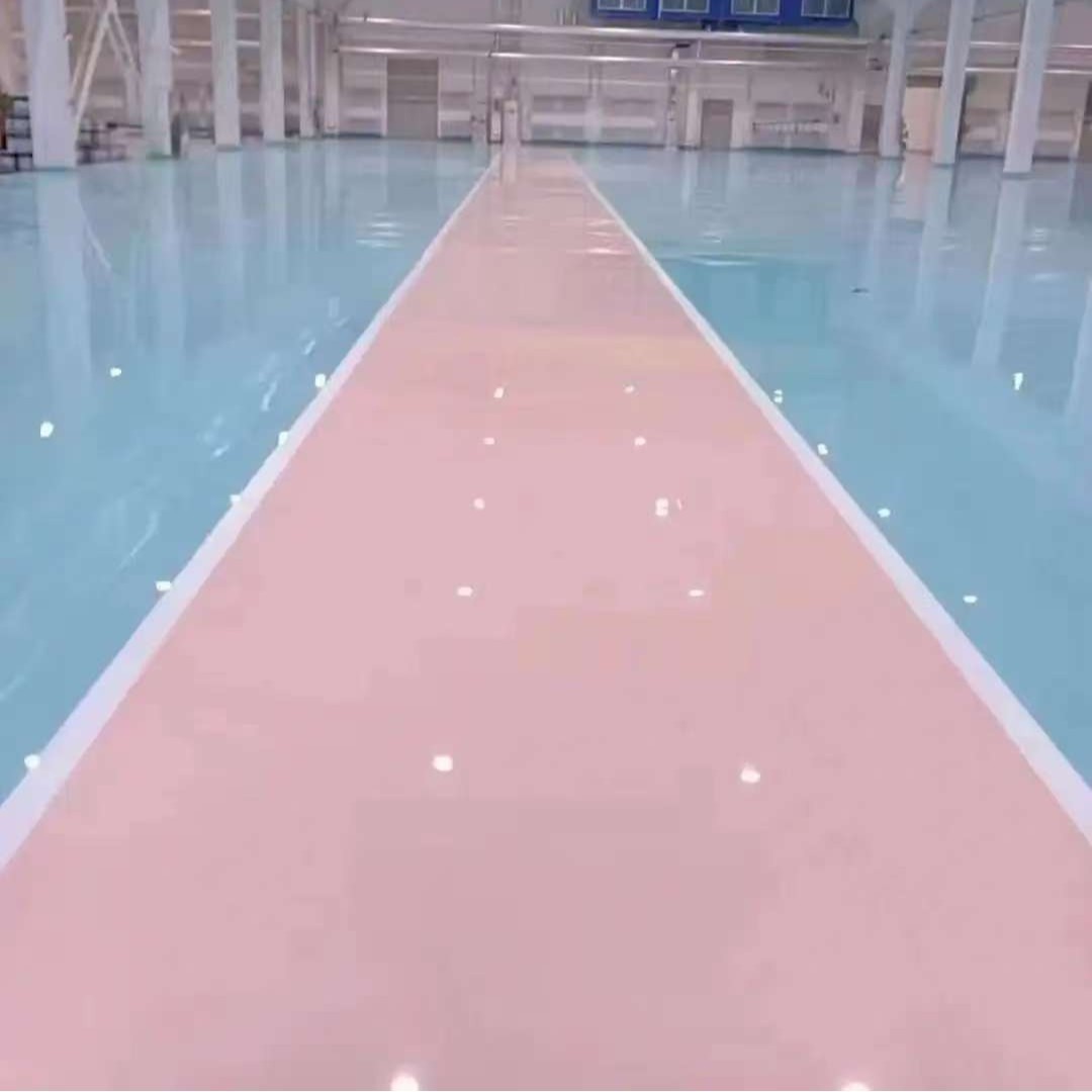 固化地坪水性环氧地坪漆环氧橘皮纹环氧彩砂金刚砂地坪