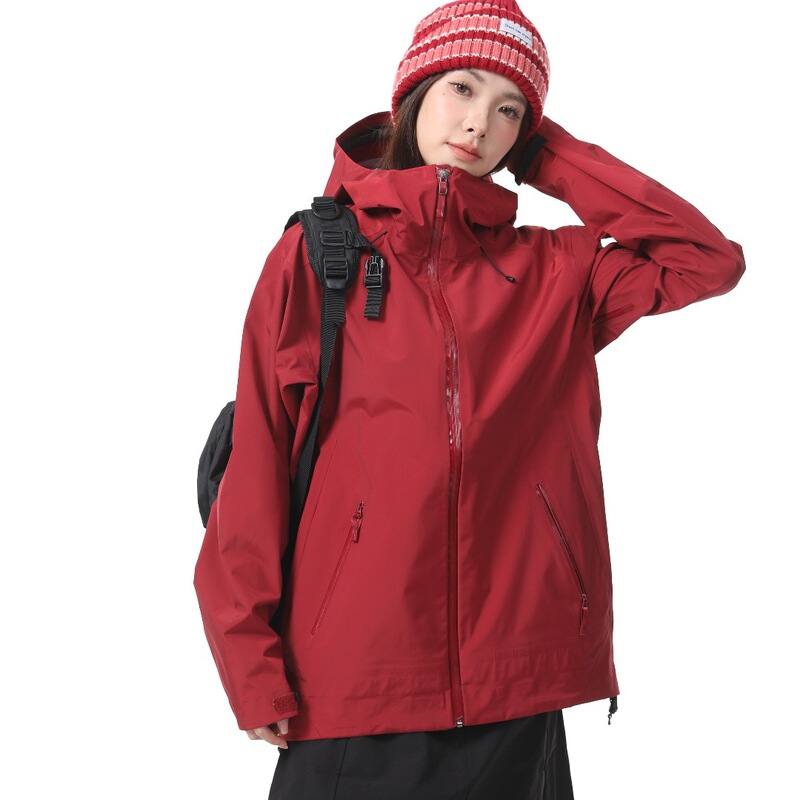 Bird Beat Lt Hard-Shell Laminated Jacket Windproof and Rainproof Outdoor Mountaineering and Skiing Hooded Single-Jacket