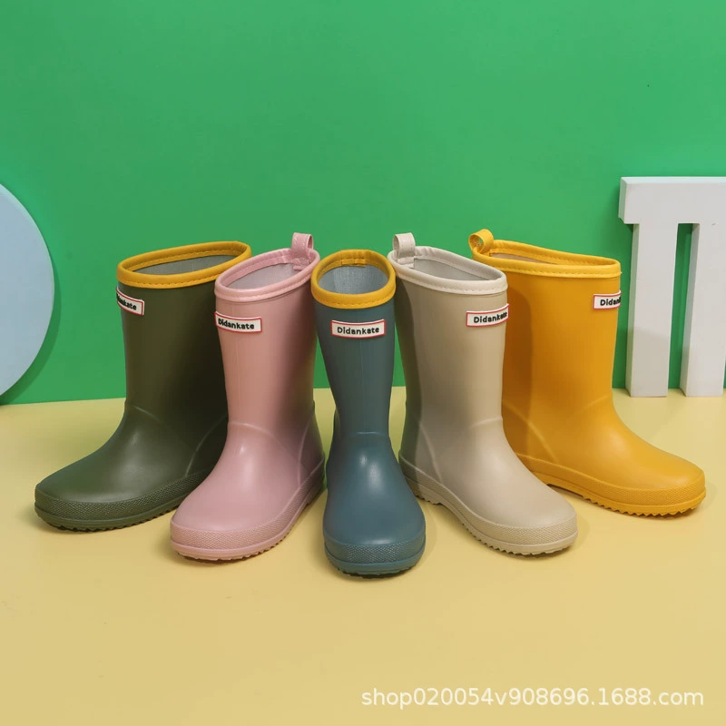 Детские непромокаемые сапоги 2024, новые непромокаемые детские сапоги, экспортируемые в Японию, детские непромокаемые легкие Нескользящие Детские сапоги для девочек