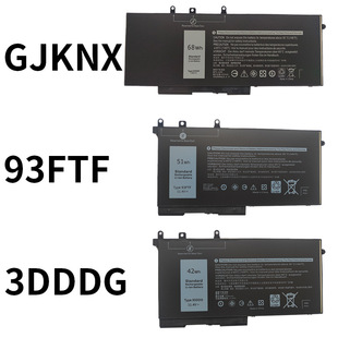 For Dell GJKNX 93FTF 3DDDG Latitude5280 5480 5490 laptop battery