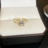 Golden geometric ring