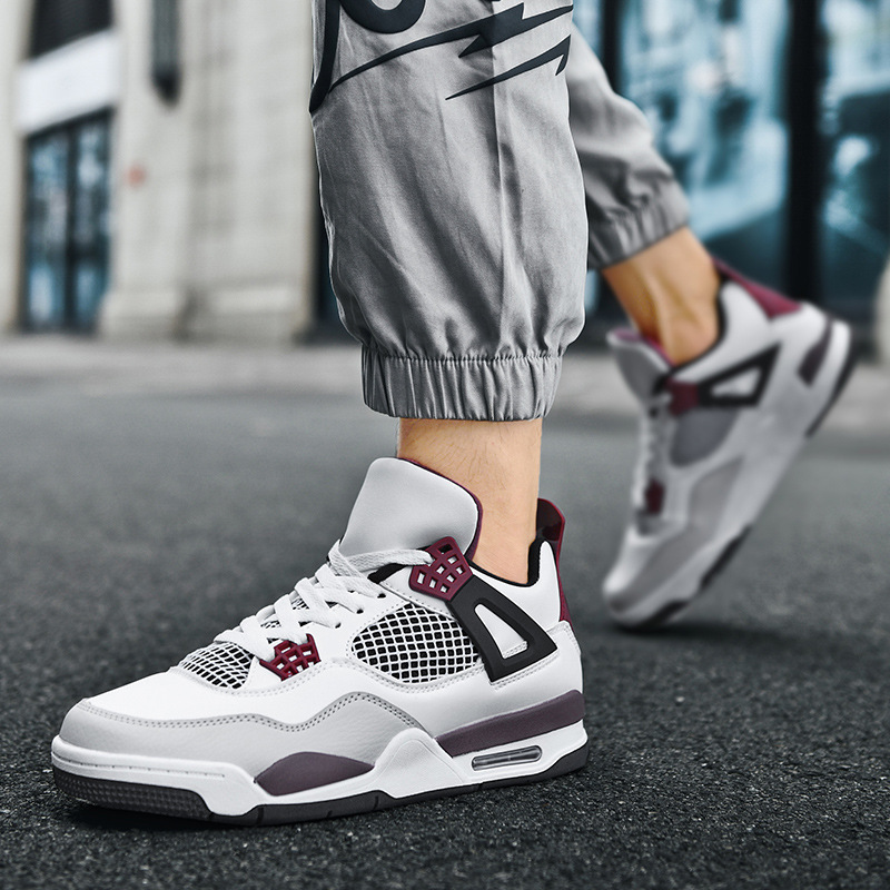 Zapatillas deportivas AJ4 de alta gama para hombre, zapatillas de baloncesto Putian originales, zapatillas deportivas para hombre, colaboración AJ3, zapatillas para mujer transpirables y ligeras image 10