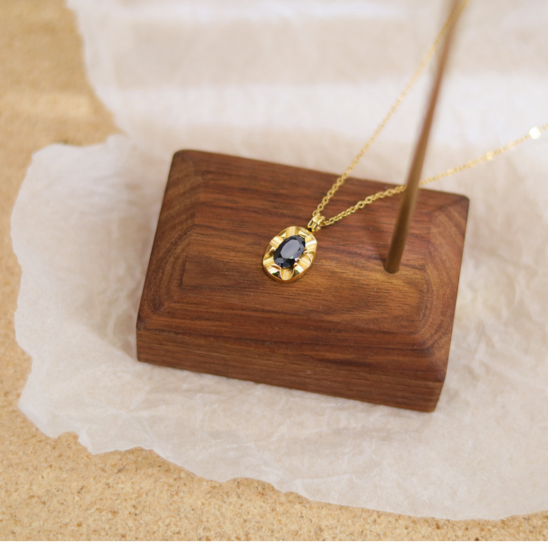 4g Weight Pendant Necklace Classification 1 Piece Quantity Holiday Occasion 304 Stainless Steel Material Gold Plated, Real Gold Plated Plating Geometric Pattern Women'S Gender Elegant Style Waterproof Non Tarnish, Gold Plated Craft Real Gold Plated Geometric 304 Stainless Steel Elegant Waterproof Non Tarnish Pendant Necklace 2