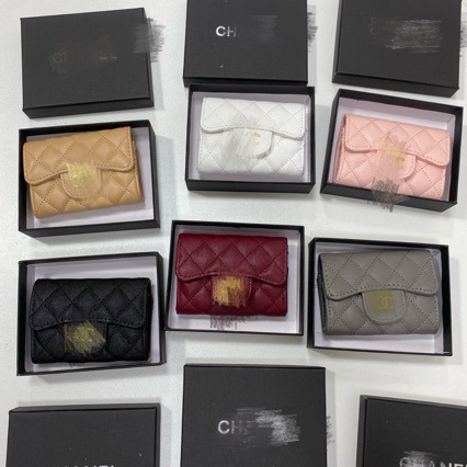 Qadın Kvadrat Cüzdan və Kart Qabı, Yumşaq Dəri