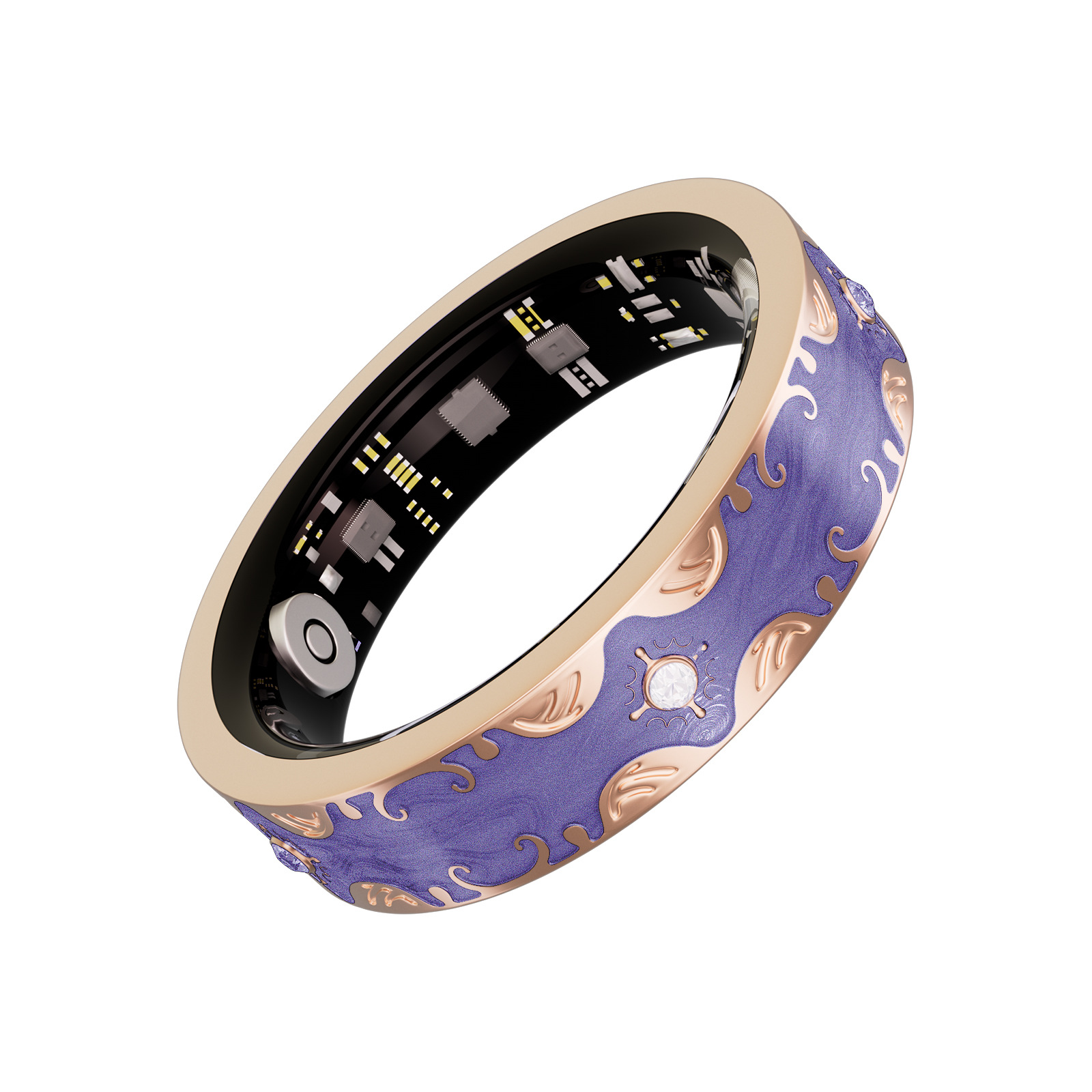 Smarter Ring Mit Herzfrequenz- Und Blutsauerstoffmessung Ip68_voghion.com