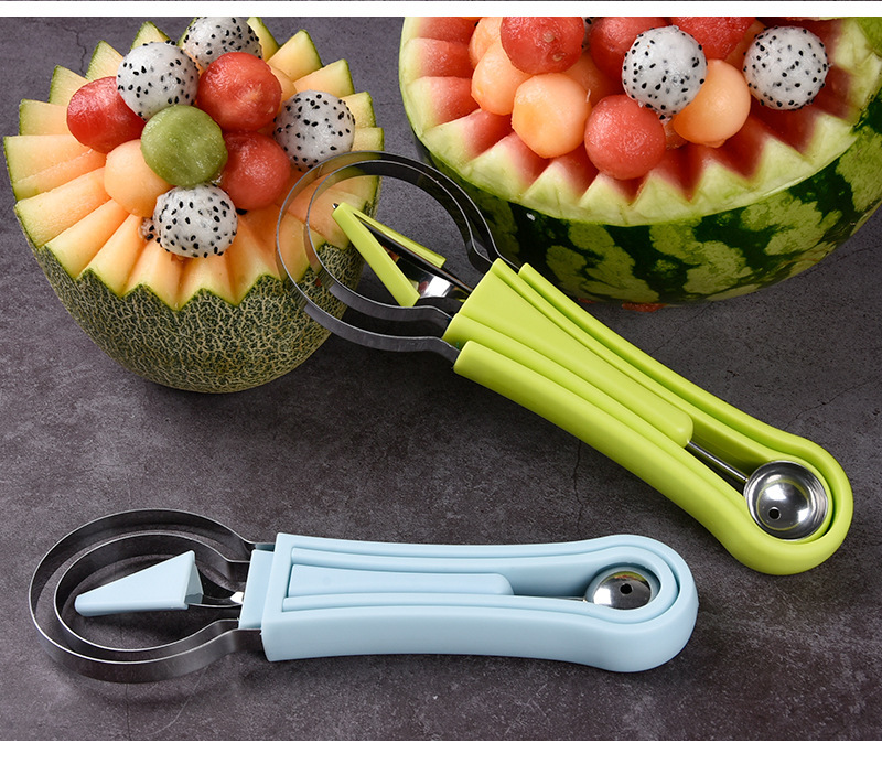 Simple Style Geometric Stainless Steel Fruit Cutter 1 Piece display picture 1