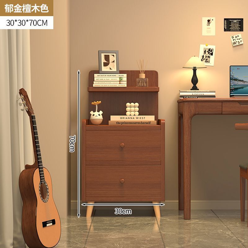 床头柜卧室简约现代新款收纳柜小型床尾储物柜家用实木质床边柜子|undefined