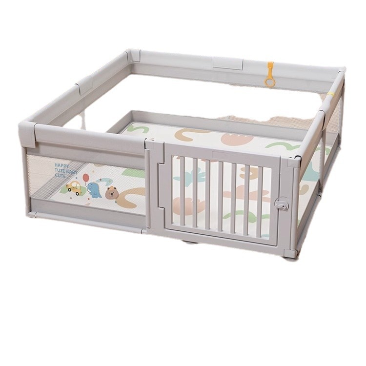 Corralito para niños anticaídas para uso en interiores, tapete de escalada nuevo para bebés, cerca de tela de protección de seguridad de Amazon