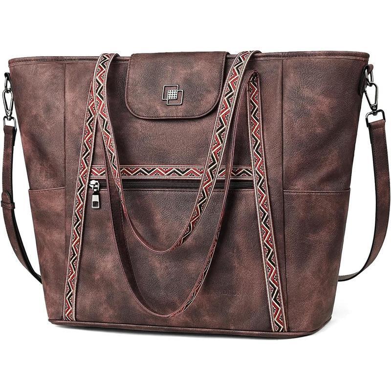 2025 New Cross-Border Women's Large Laptop Handbag Designer Laptop Bag