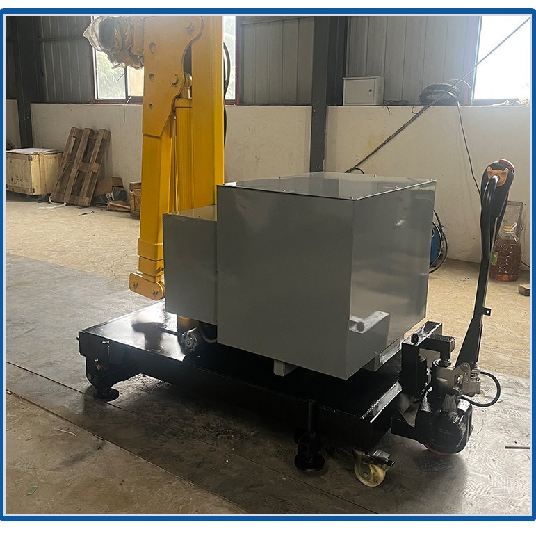 昇达机械 1-2吨移动液压小吊机 单臂液压提升机 全自动液压吊机