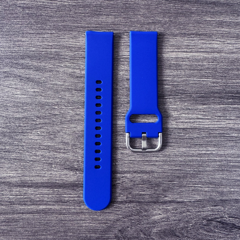 Aplicable a Huawei Samsung Smartwatch 20 / 22mm interfaz de correa de silicona fábrica en stock