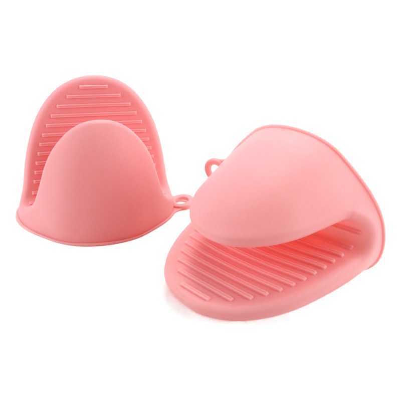 En stock espesado resistente al calor clip de mano guantes de tiburón horno de microondas resistente a altas temperaturas agarre placa clip guantes de aislamiento térmico