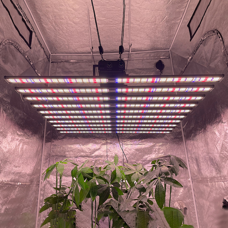Lámpara LED de Cultivo Tipo Pulpo de Aluminio Regulable para Invernaderos y Cultivo Interior image 4