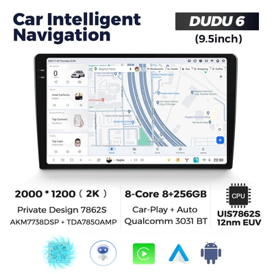 DVD Navigation: Edition Intelligent Modification Android - 95-dudu6-8-256-eight-nuclear-netcom