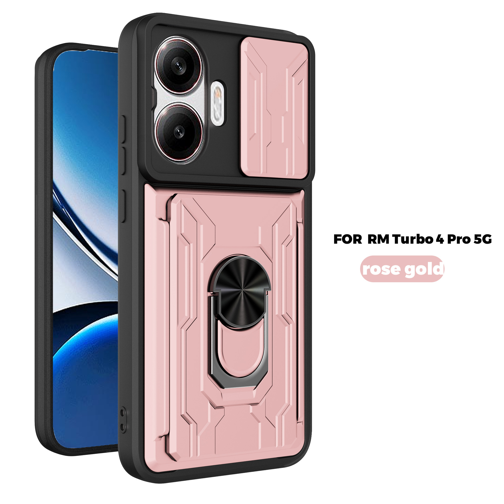 利甲-红米Turbo 4 Pro 5G国内-POCO F7 大孔高强度防摔卡套