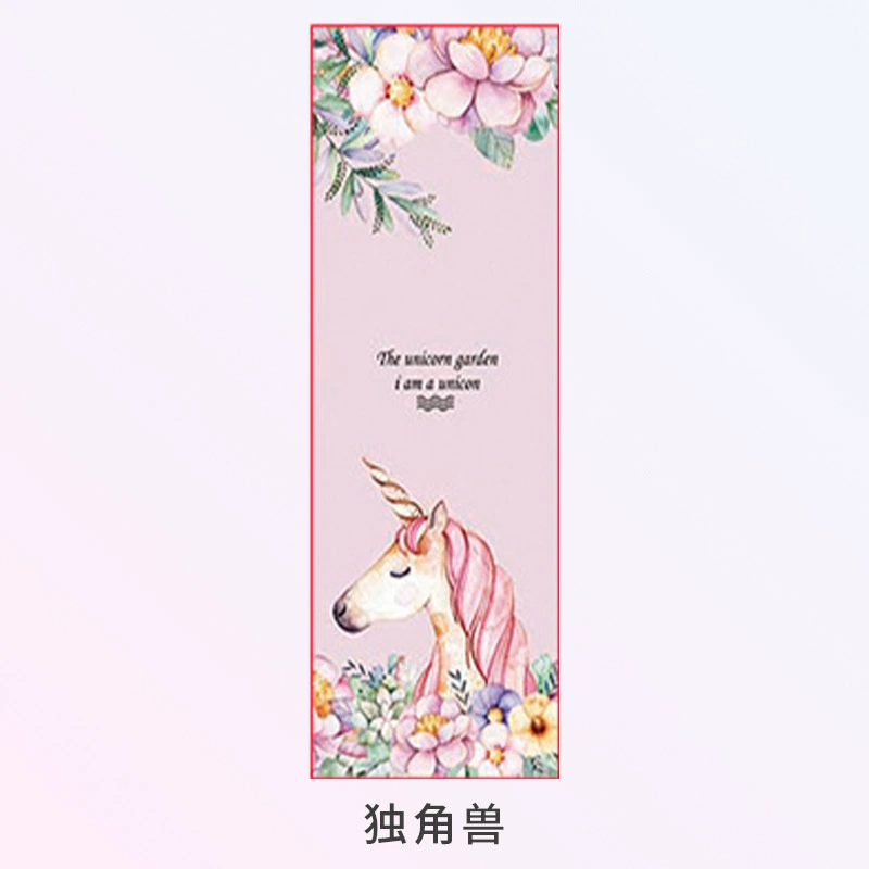 Home foldable non-slip yoga mat for gym, wholesale