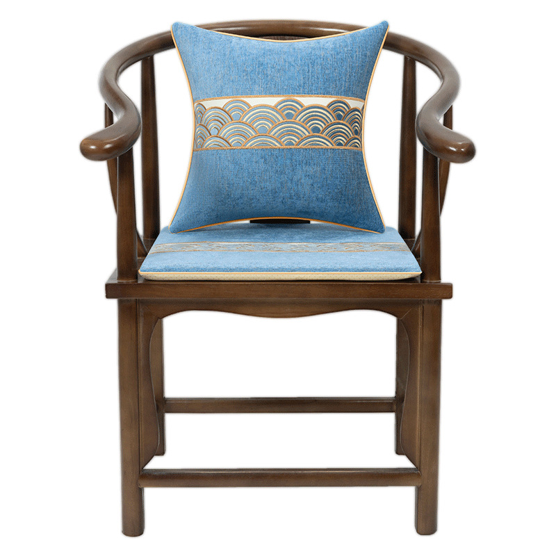 新中式沙发红木椅子坐垫实木家具凳子垫子餐椅太师椅垫冬季座椅垫