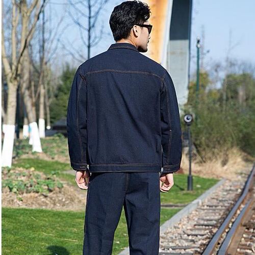 Workwear denim overalls, canvas welding protective clothing, workwear denim set suits uniforms, labor protection workwear wholesale