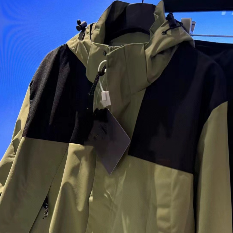 Chaquetas de costura modelos de primavera y otoño impermeables y a prueba de viento para hombres y mujeres del mismo estilo chaqueta de pareja gabardina de nicho