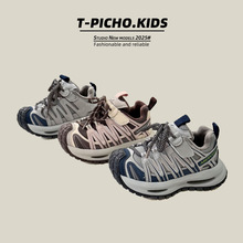 男童时尚户外包头运动鞋2025冬季新款二棉女童鞋韩版中大童休闲鞋