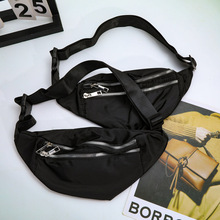 新款跨境热卖运动腰包防水手机收纳包街头潮流时尚大容量男士腰包