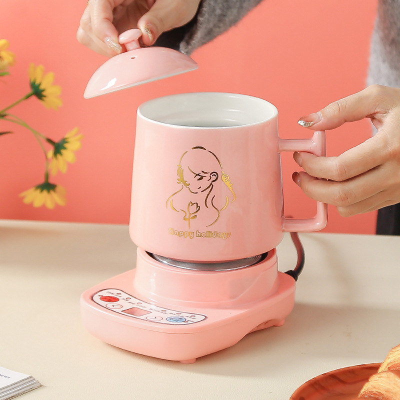 イベントプレゼント恒温暖かいカップ三八富女節養生陶磁器カップ女子学生お土産実用プレゼント|undefined